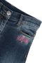 Chiara Ferragni Kids Jeans met geborduurd logo Blauw - Thumbnail 3