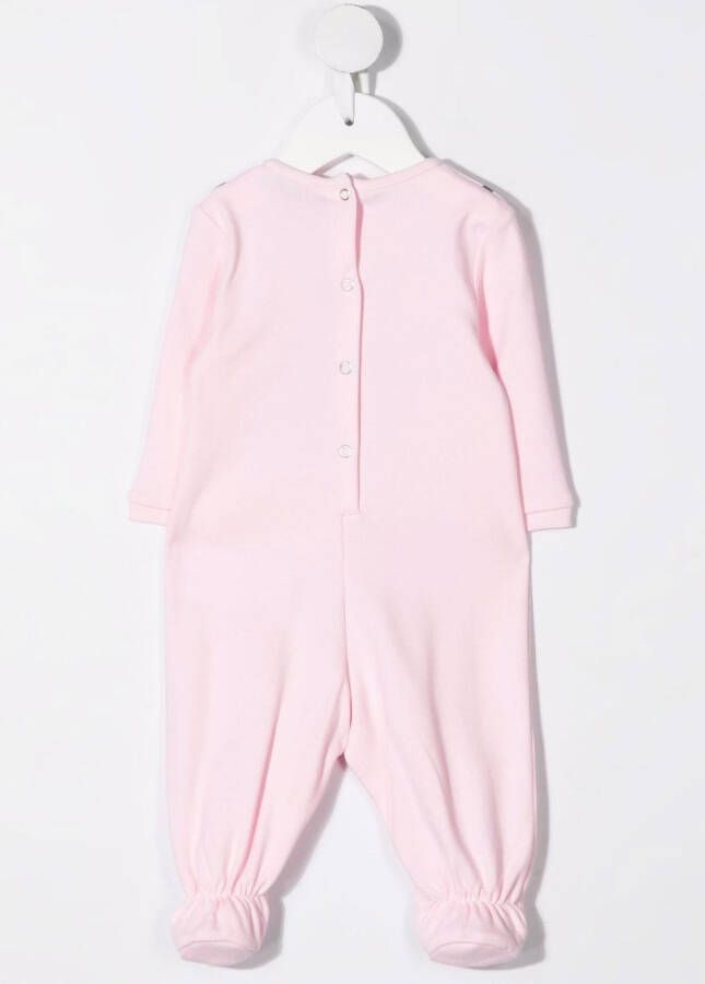 Chiara Ferragni Kids Pyjama met afwerking Roze