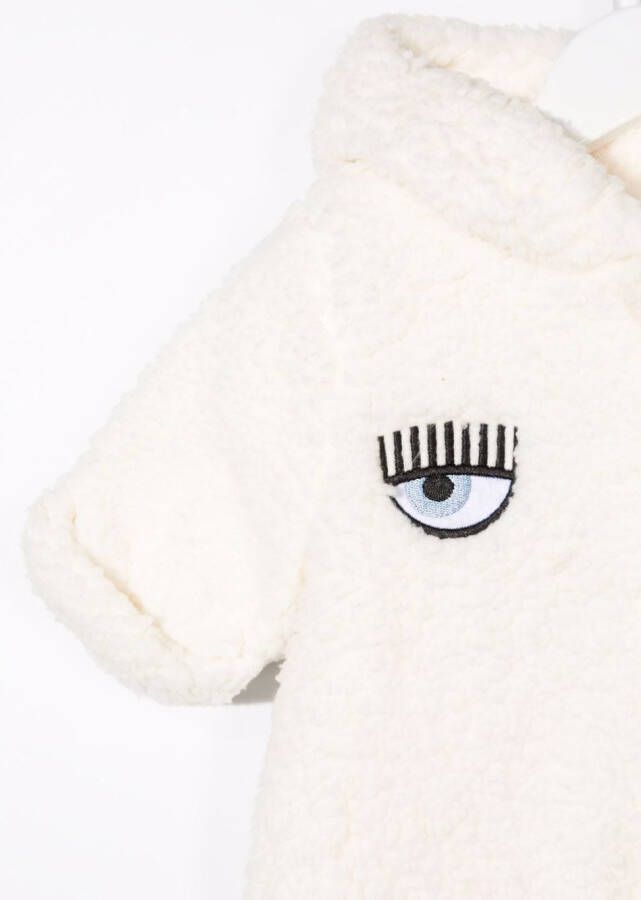 Chiara Ferragni Kids Pyjama met geborduurd detail Wit