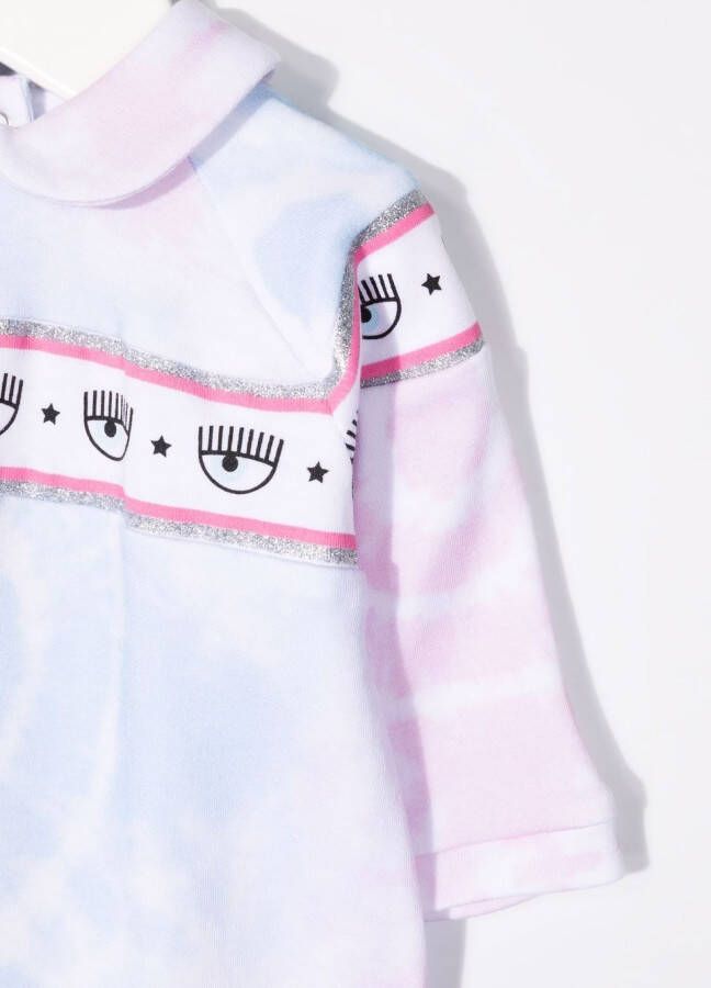 Chiara Ferragni Kids Pyjama met print Blauw