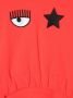 Chiara Ferragni Kids Sweater met geborduurd logo Rood - Thumbnail 3