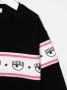 Chiara Ferragni Kids Sweater met logoprint Zwart - Thumbnail 3
