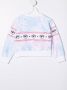 Chiara Ferragni Kids Sweater met tie-dye print Roze - Thumbnail 2