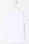 Chiara Ferragni Kids T-shirt met bloe print Wit - Thumbnail 3