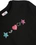 Chiara Ferragni Kids T-shirt met borduurwerk Zwart - Thumbnail 3