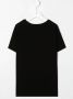 Chiara Ferragni Kids T-shirt met glitter Zwart - Thumbnail 2