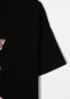 Chiara Ferragni Kids T-shirt met glitter Zwart - Thumbnail 3