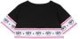 Chiara Ferragni Kids T-shirt met logo Zwart - Thumbnail 2