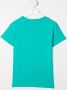 Chiara Ferragni Kids T-shirt met logopatch Groen - Thumbnail 2