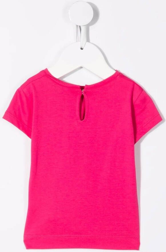 Chiara Ferragni Kids T-shirt met print Roze