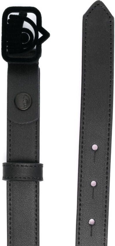 Chiara Ferragni Riem met logogesp Zwart
