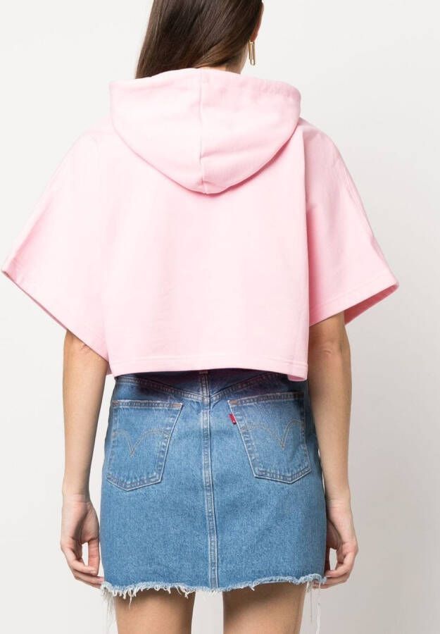 Chiara Ferragni Hoodie met korte mouwen Roze