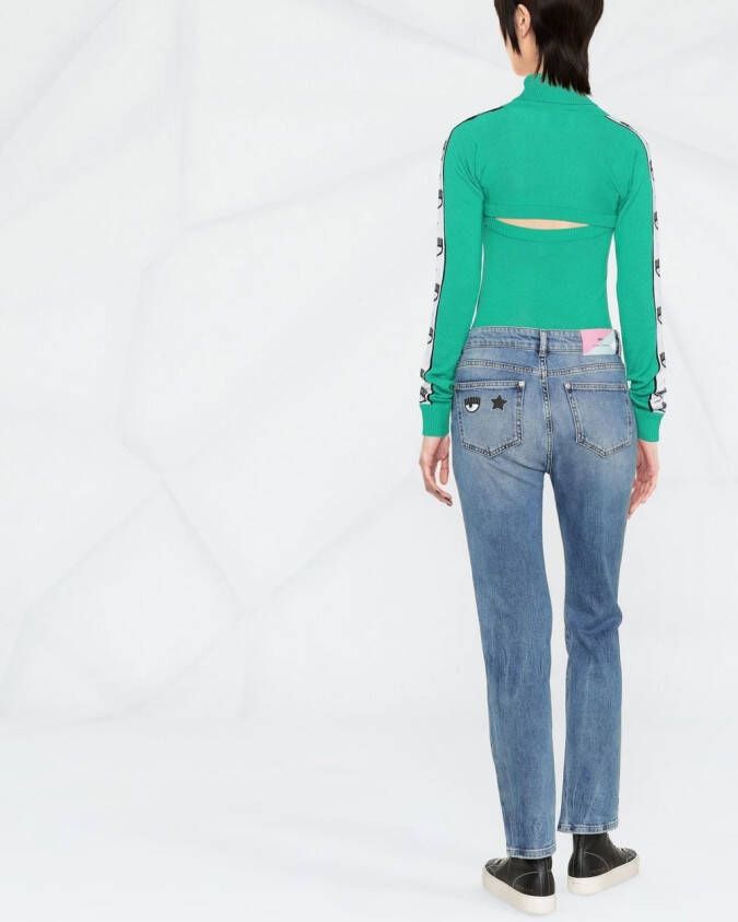 Chiara Ferragni Straight jeans Blauw