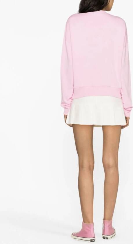 Chiara Ferragni Sweater met ronde hals Roze