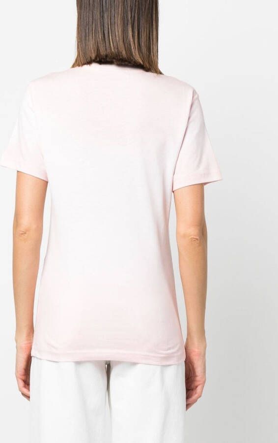 Chiara Ferragni T-shirt met logopatch Roze