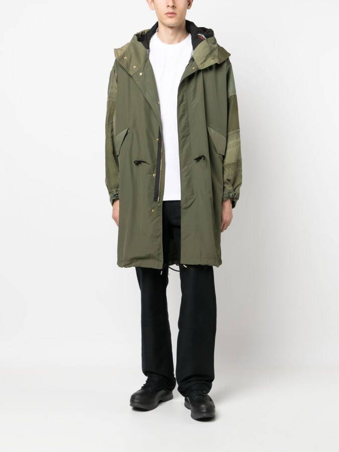 Children Of The Discordance Parka met trekkoord Groen