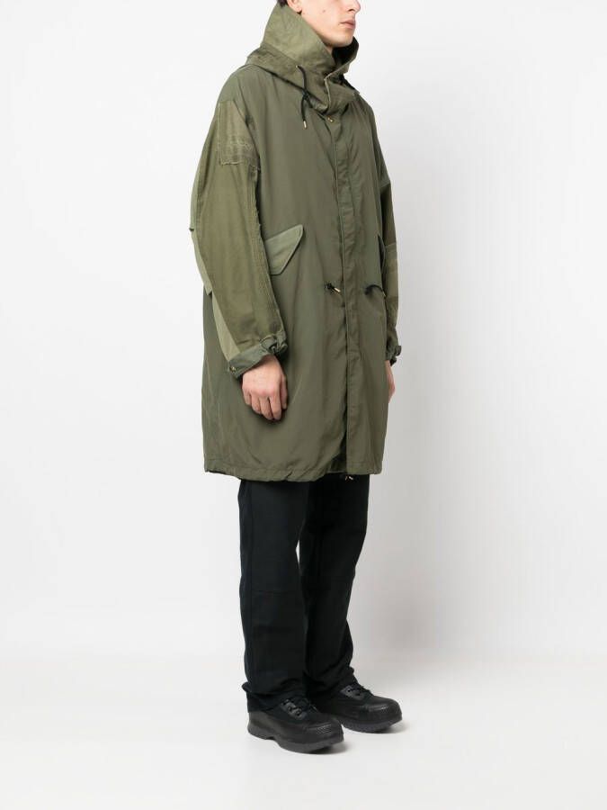 Children Of The Discordance Parka met trekkoord Groen