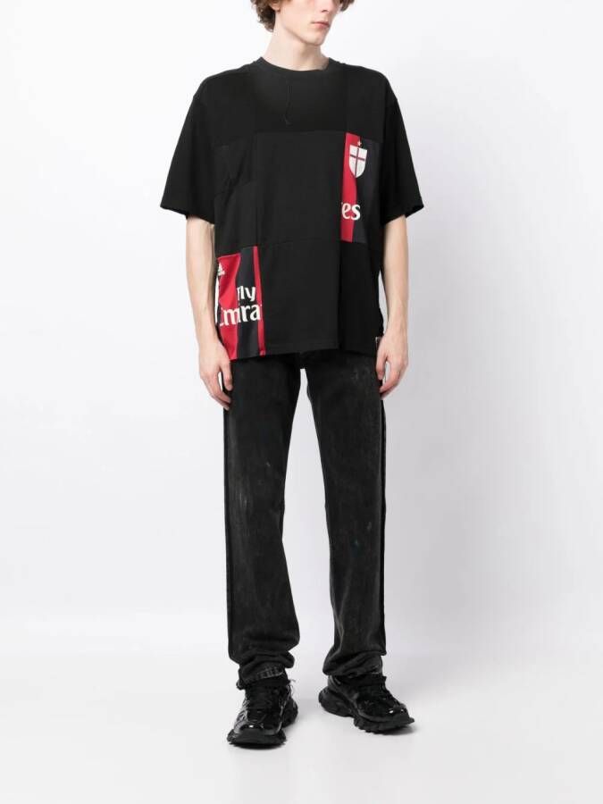 Children Of The Discordance T-shirt met patchwork Zwart