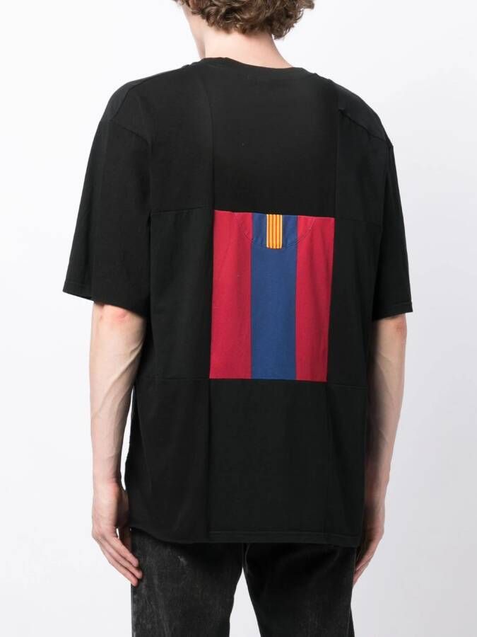 Children Of The Discordance T-shirt met patchwork Zwart