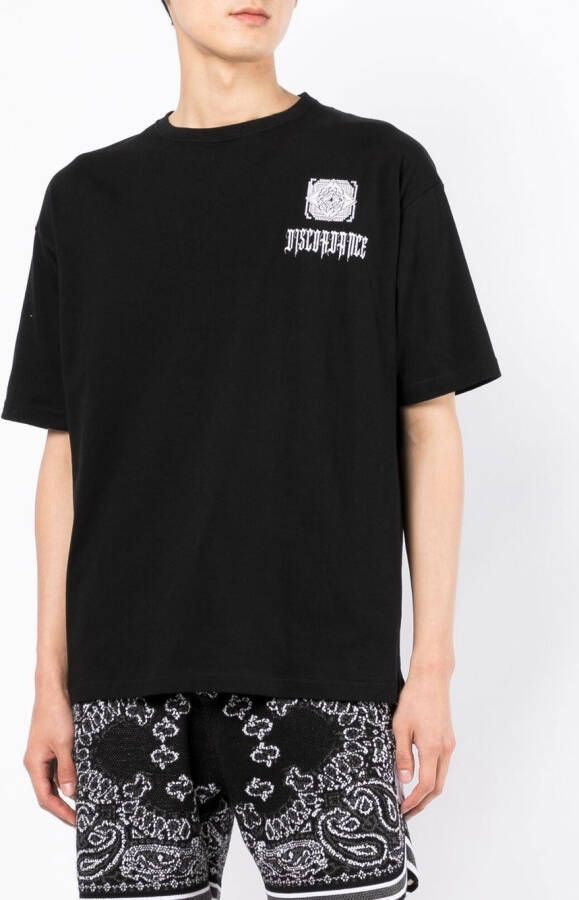 Children Of The Discordance T-shirt met logoprint Zwart