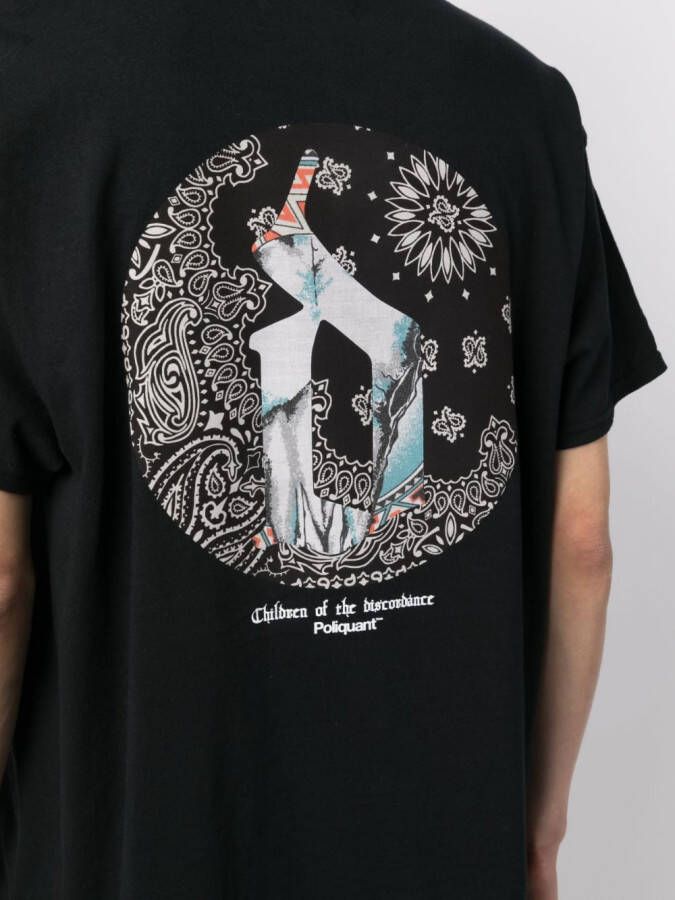 Children Of The Discordance T-shirt met print Zwart