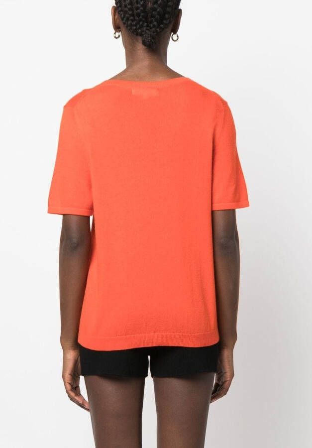 Chinti & Parker Gebreid T-shirt Oranje