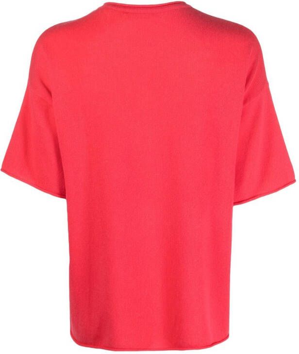 Chinti & Parker Gebreide T-shirt Roze