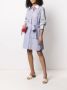 Chloé Blousejurk met krijtstreep Blauw - Thumbnail 2