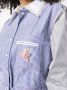 Chloé Blousejurk met krijtstreep Blauw - Thumbnail 5