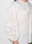 Chloé Broderie anglaise blouse Wit - Thumbnail 4