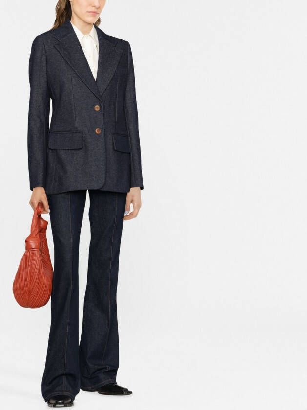 Chloé Denim blazer Blauw
