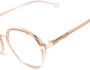 Chloé Eyewear Bril met oversized montuur Goud - Thumbnail 3