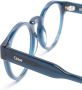 Chloé Eyewear Bril met rond montuur Blauw - Thumbnail 3