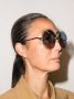 Chloé Eyewear Carlina zonnebril met rond montuur Goud - Thumbnail 2