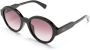 Chloé Eyewear Zonnebril met rond montuur Zwart - Thumbnail 2