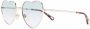 Chloé Eyewear Milane zonnebril met hartvormig montuur Goud - Thumbnail 2