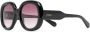 Chloé Eyewear Zonnebril met vierkant montuur Zwart - Thumbnail 2