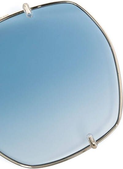 Chloé Eyewear Verstelbare zonnebril Goud