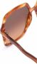 Chloé Eyewear Zelie zonnebril met vierkant montuur Bruin - Thumbnail 3