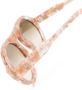 Chloé Eyewear Zonnebril met piloten montuur Beige - Thumbnail 3