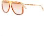Chloé Eyewear Zonnebril met schildpadschild design Oranje - Thumbnail 2