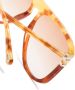 Chloé Eyewear Zonnebril met schildpadschild design Oranje - Thumbnail 3