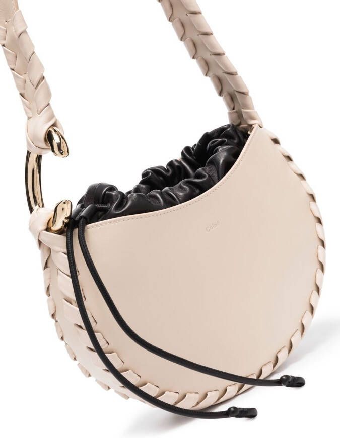 Chloé Kleine Mate crossbodytas Beige