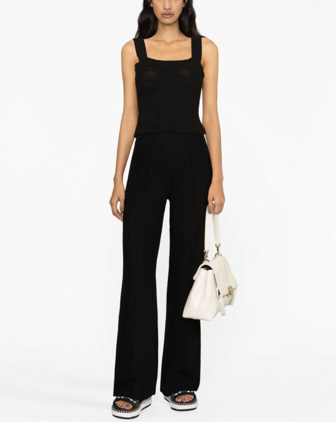 Chloé High waist broek Zwart
