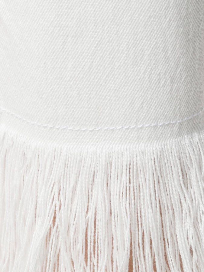 Chloé Jeans met franje Wit