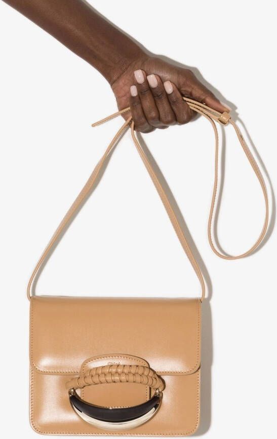 Chloé Kattie leren crossbodytas Beige