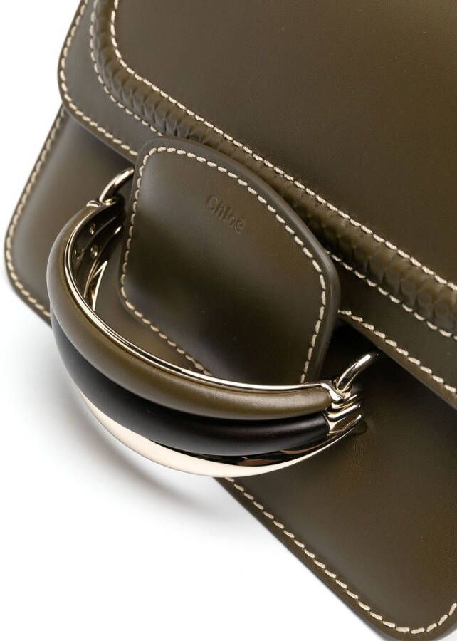 Chloé Kattie leren crossbodytas Groen