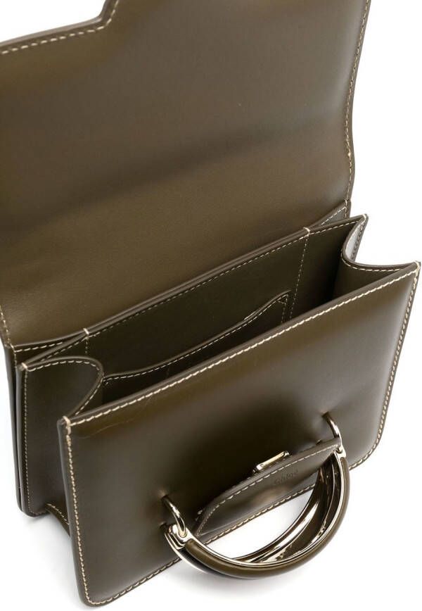 Chloé Kattie leren crossbodytas Groen