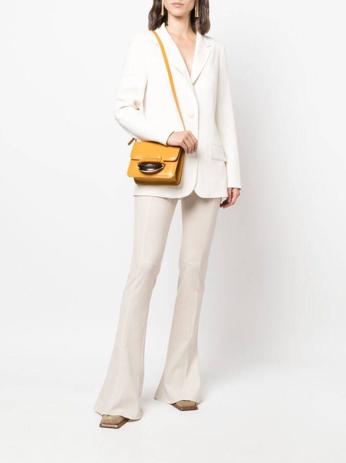 Chloé Kattie leren crossbodytas Geel