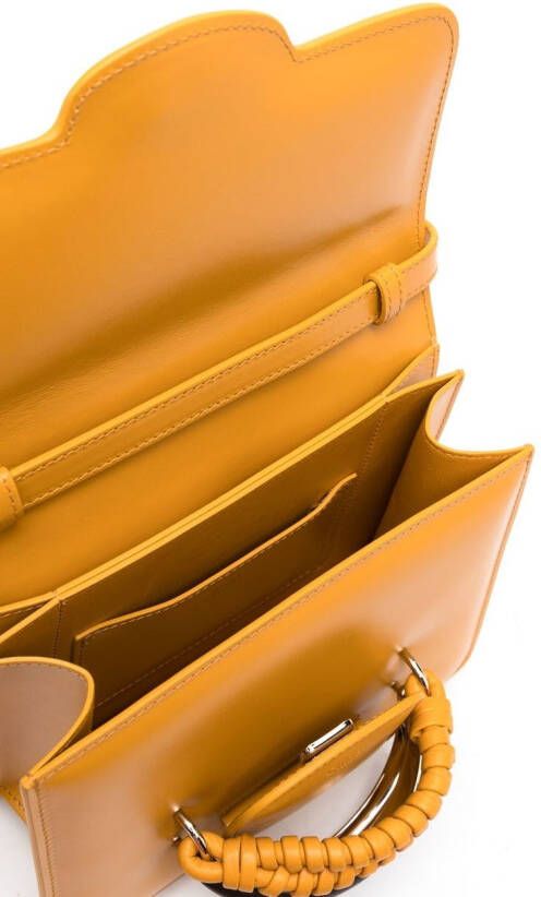 Chloé Kattie leren crossbodytas Geel